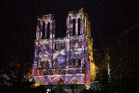 Preparations For The Reopening Ceremonies Of Notre Dame Cathedral In Paris