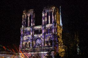 Preparations For The Reopening Ceremonies Of Notre Dame Cathedral In Paris