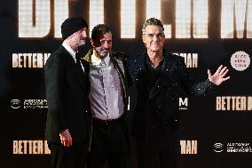 "Better Man" Premiere In Rome