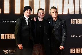 "Better Man" Premiere In Rome