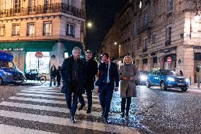 LR Leaders Leave The Elysee Palace - Paris