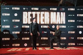 ''Better Man'' Premiere In Rome