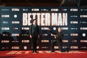 ''Better Man'' Premiere In Rome