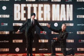 ''Better Man'' Premiere In Rome