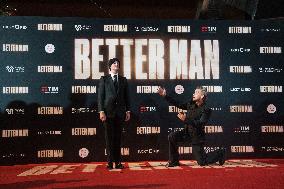 ''Better Man'' Premiere In Rome