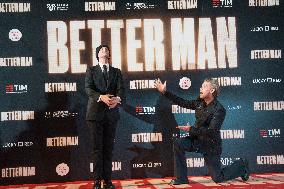 ''Better Man'' Premiere In Rome