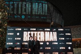 ''Better Man'' Premiere In Rome