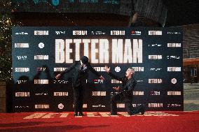 ''Better Man'' Premiere In Rome