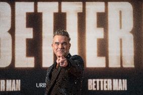 ''Better Man'' Premiere In Rome