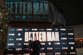 ''Better Man'' Premiere In Rome