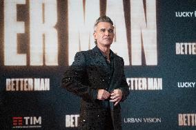 ''Better Man'' Premiere In Rome