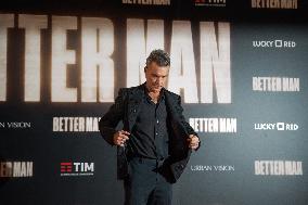 ''Better Man'' Premiere In Rome