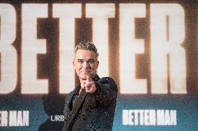 ''Better Man'' Premiere In Rome