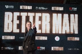 ''Better Man'' Premiere In Rome