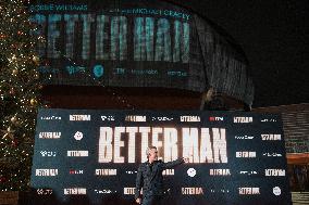 ''Better Man'' Premiere In Rome