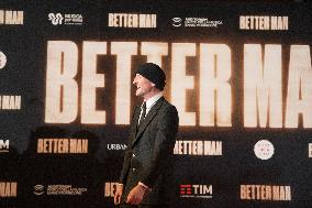 ''Better Man'' Premiere In Rome