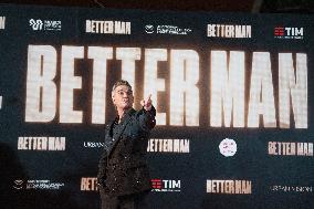 ''Better Man'' Premiere In Rome