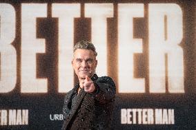 ''Better Man'' Premiere In Rome