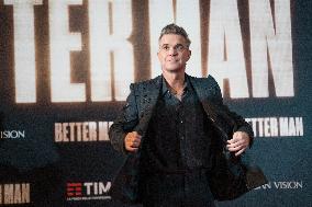 ''Better Man'' Premiere In Rome