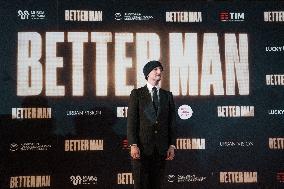 ''Better Man'' Premiere In Rome