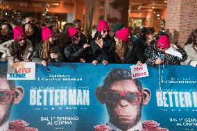 ''Better Man'' Premiere In Rome