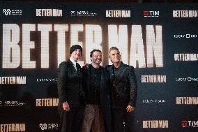 ''Better Man'' Premiere In Rome