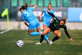 CALCIO - Serie A Femminile - US Sassuolo vs Napoli Femminile