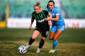 CALCIO - Serie A Femminile - US Sassuolo vs Napoli Femminile