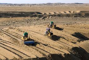 China Fortifies Green Great Wall To Contain Desert