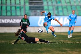 CALCIO - Serie A Femminile - US Sassuolo vs Napoli Femminile