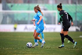 CALCIO - Serie A Femminile - US Sassuolo vs Napoli Femminile