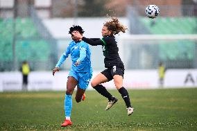 CALCIO - Serie A Femminile - US Sassuolo vs Napoli Femminile