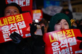 Nationwide Protests Demand President Yoon Suk Yeol’s Impeachment In South Korea