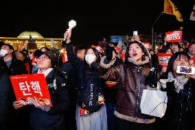 Nationwide Protests Demand President Yoon Suk Yeol’s Impeachment In South Korea