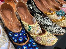 Traditional Footwear From Northern India