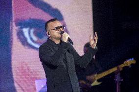 Gigi D'Alessio With His Gigi Palasport Tour In Padua