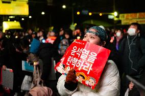 Nationwide Protests Demand President Yoon Suk Yeol’s Impeachment In South Korea