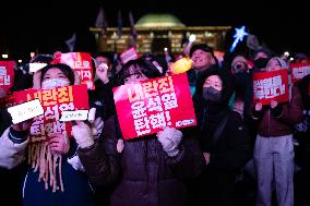 Nationwide Protests Demand President Yoon Suk Yeol’s Impeachment In South Korea