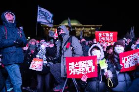 Nationwide Protests Demand President Yoon Suk Yeol’s Impeachment In South Korea