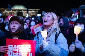 Nationwide Protests Demand President Yoon Suk Yeol’s Impeachment In South Korea