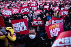 Nationwide Protests Demand President Yoon Suk Yeol’s Impeachment In South Korea