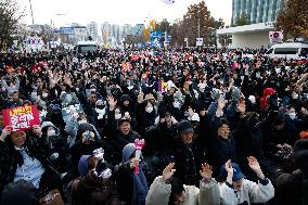 Nationwide Protests Demand President Yoon Suk Yeol’s Impeachment In South Korea