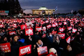 Nationwide Protests Demand President Yoon Suk Yeol’s Impeachment In South Korea