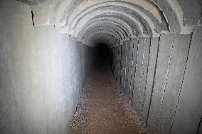 "Complex Tunnel Network And Weapons Discovered In Tal Rifaat After Liberation"