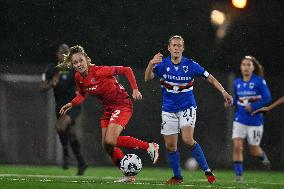 CALCIO - Serie A Femminile - Sampdoria Women vs ACF Fiorentina