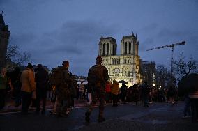 Official Reopening Ceremony of Notre-Dame Cathedral - Ambience