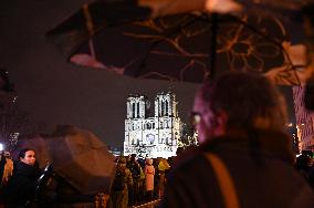 Official Reopening Ceremony of Notre-Dame Cathedral - Ambience