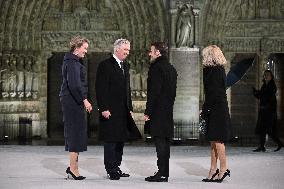 Official Reopening Ceremony Of Notre-Dame Cathedral - Arrivals