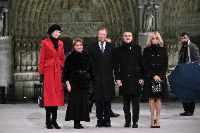 Official Reopening Ceremony Of Notre-Dame Cathedral - Arrivals