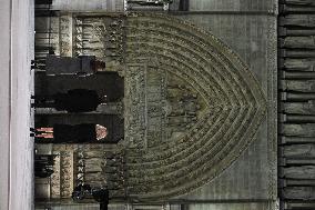 Official reopening of Notre-Dame Cathedral - Opening of doors ceremony  - Paris